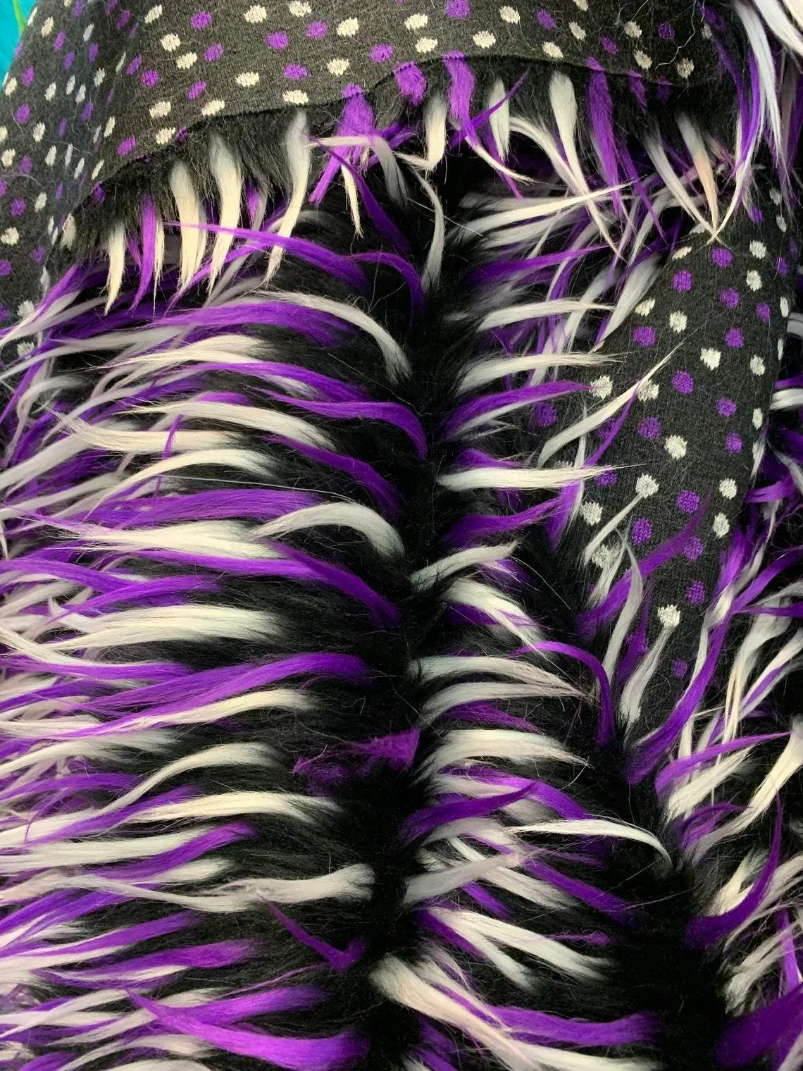3 Tone Long Pile Design 60 Inches Wide Faux Fur Fake Fabric