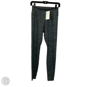 Athletic Leggings By Nike In Grey, Size: S