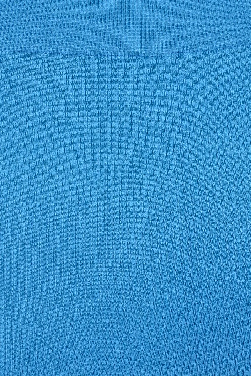 Blue Bike Shorts Seamless Activewear