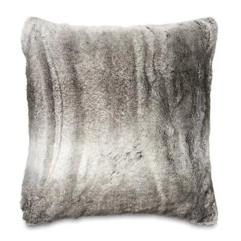 Dartmoor Grey Faux Fur Cushion