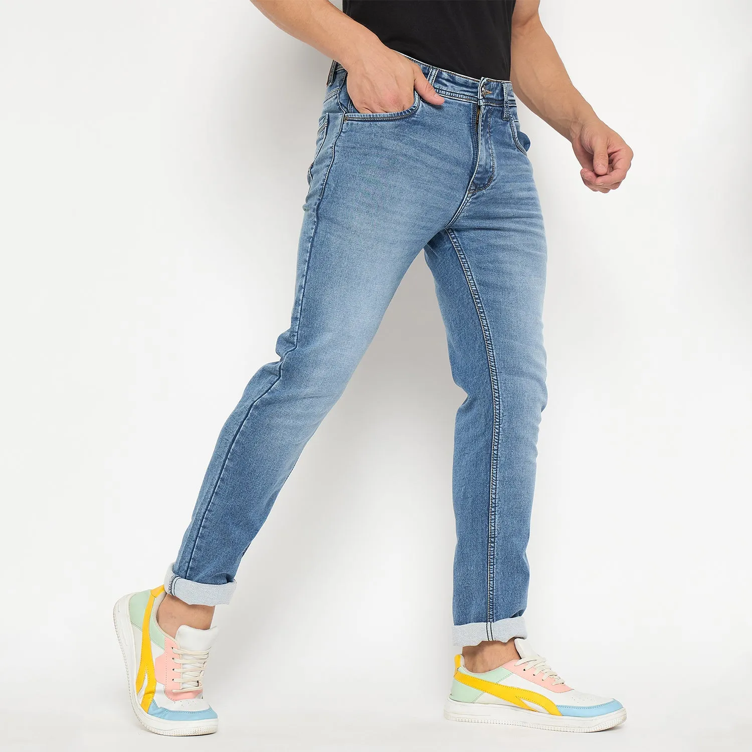 Duke Stardust Men Smart Fit Stretchable Jeans (SDD5530)