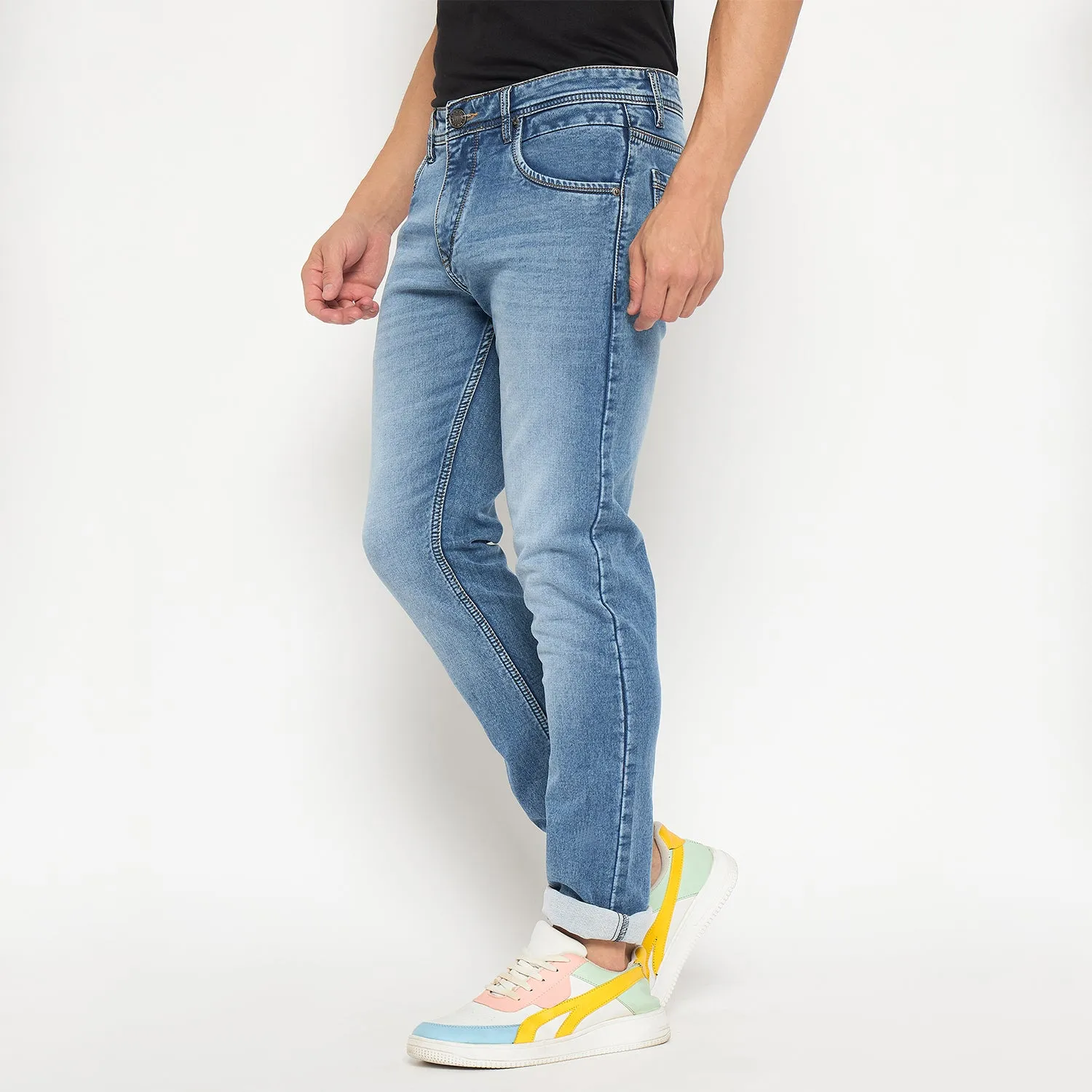 Duke Stardust Men Smart Fit Stretchable Jeans (SDD5530)