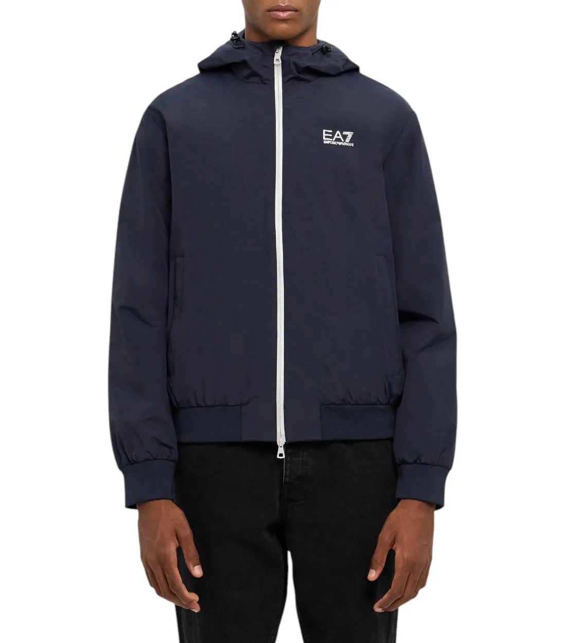 Ea7 Blauw GIUBBOTTO Jas
