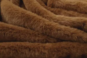 F1: Rabbit - Walnut Brown Rabbit Faux Fur SOLD OUT