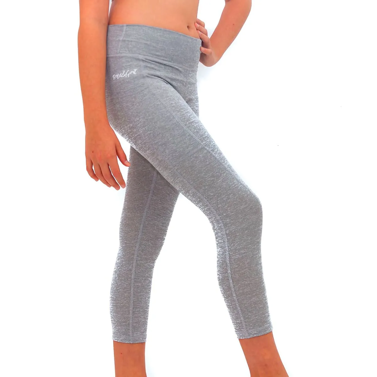 GIRLS' ENERGY  SILVER LEGGINGS