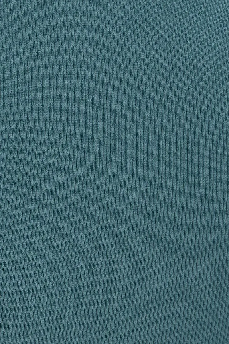 Green Crop Tank Top Seamless Activewear
