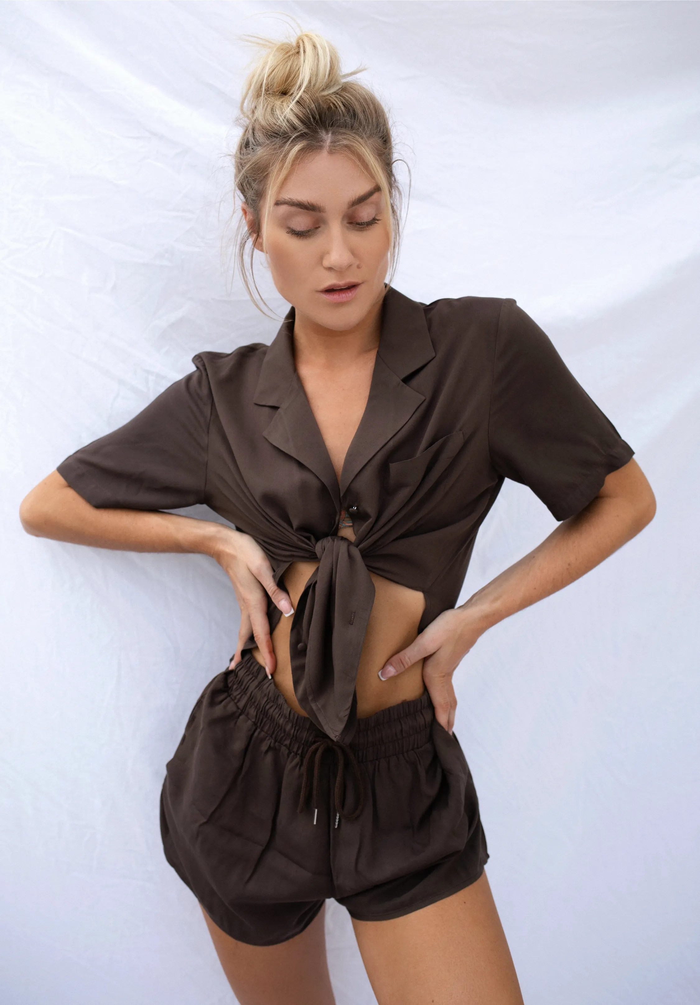 Kisha-Shorts-Chocolate-Brown