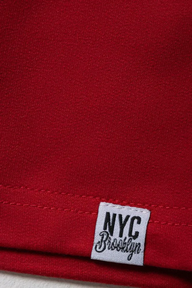 Knit Shorts Red