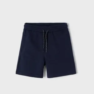 Mayoral Boys Navy Fleece Bermuda Shorts