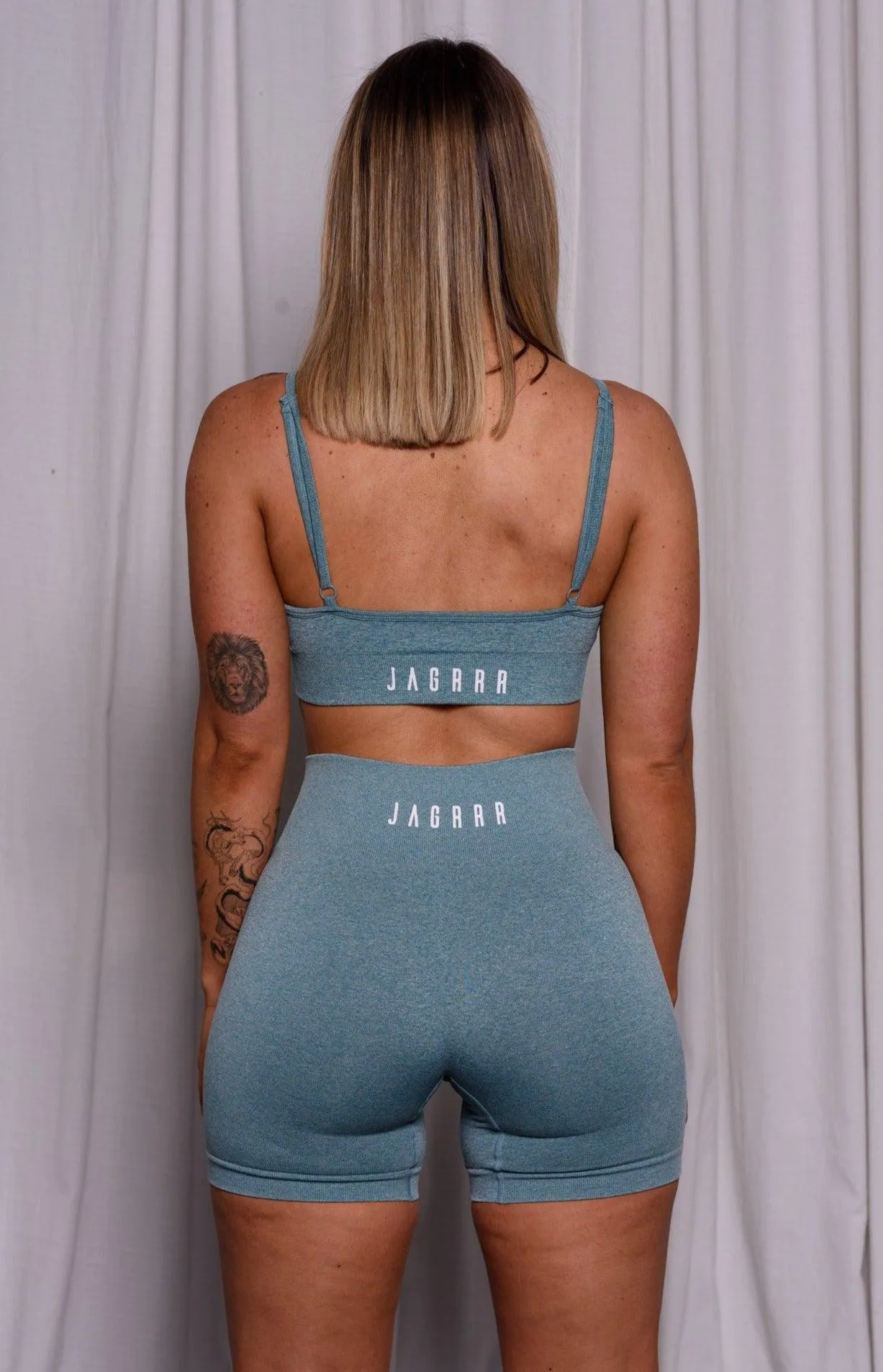 Seamless Bike Shorts | Sea Green