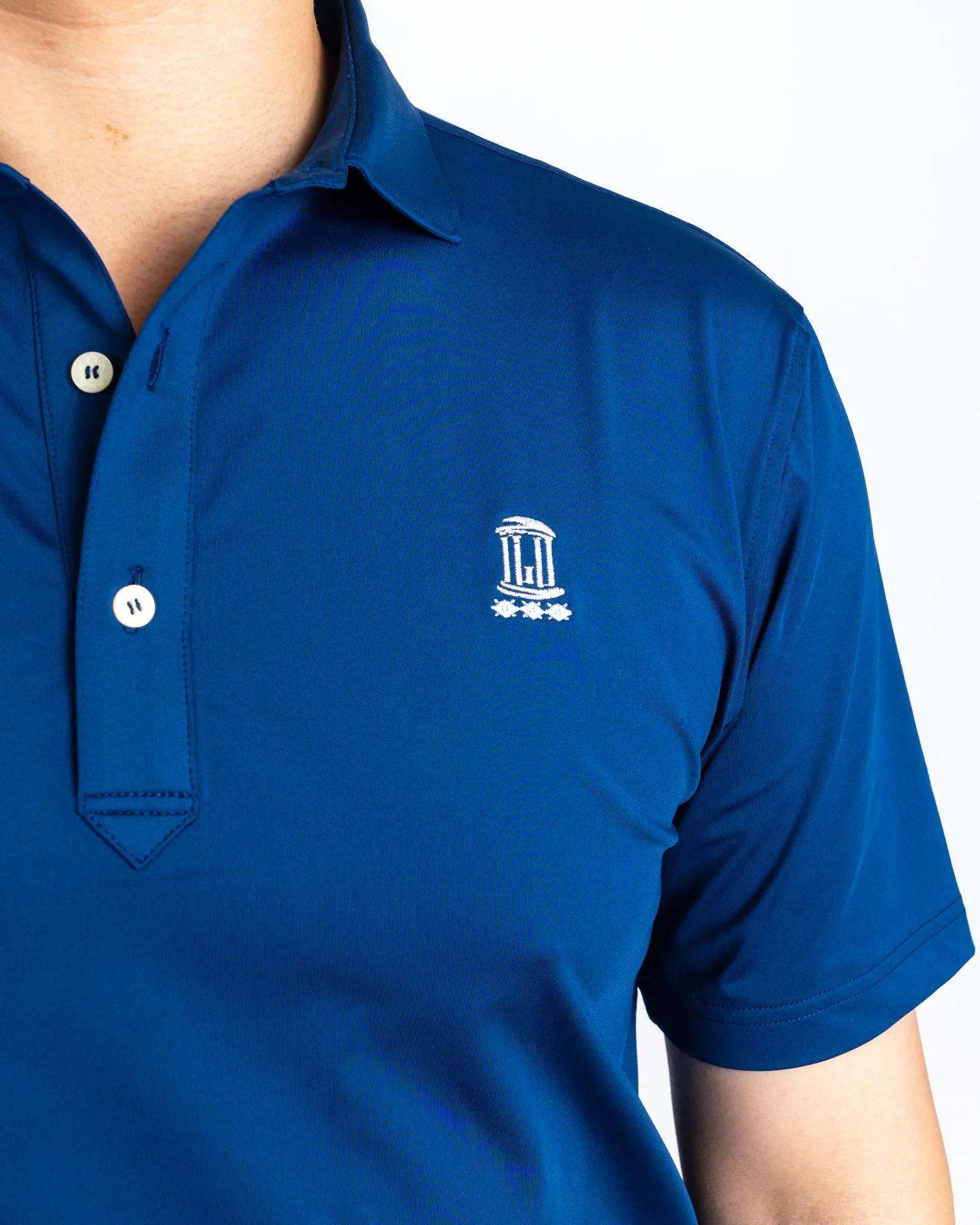 True Blues Old Well Performance Polo - Navy