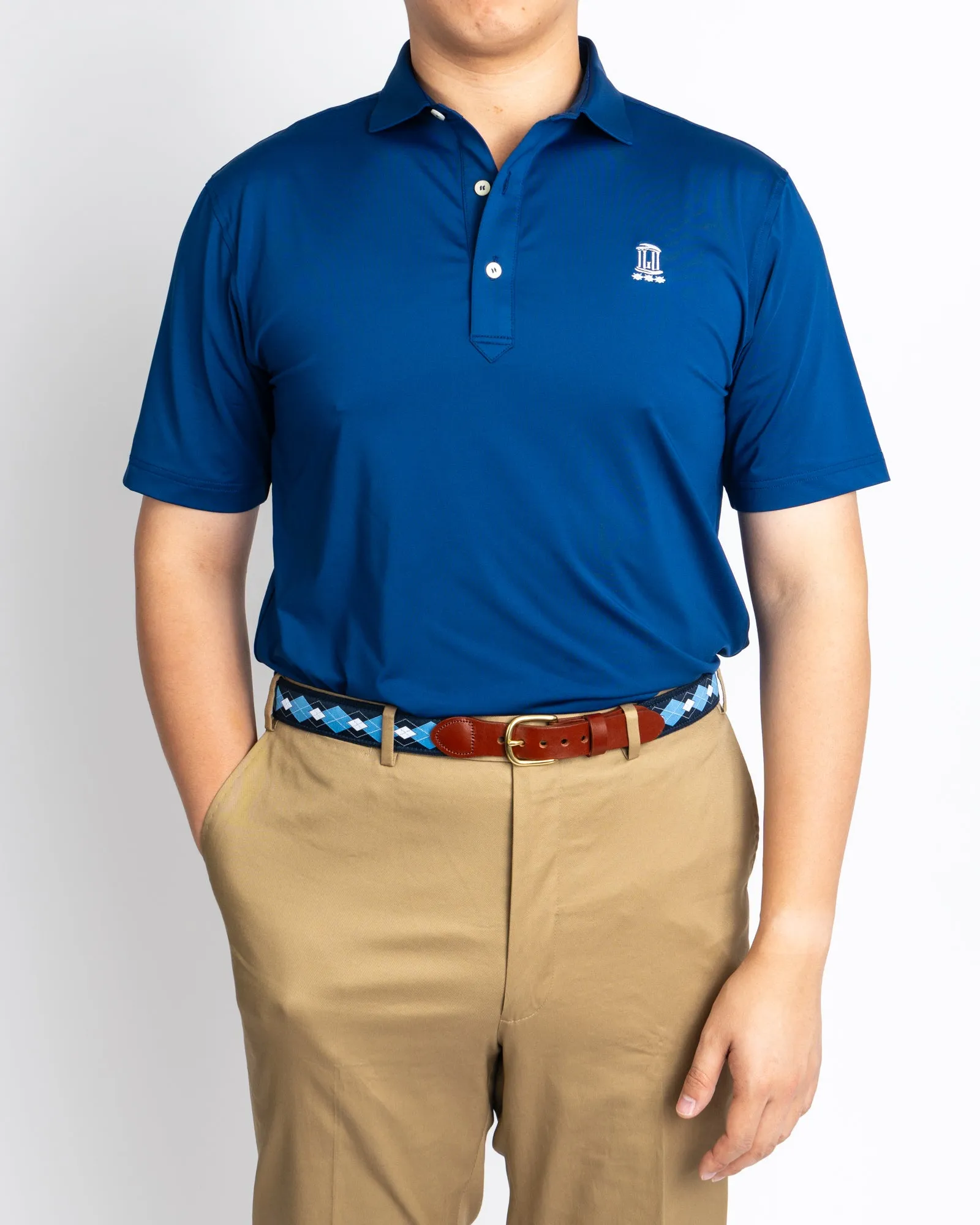 True Blues Old Well Performance Polo - Navy