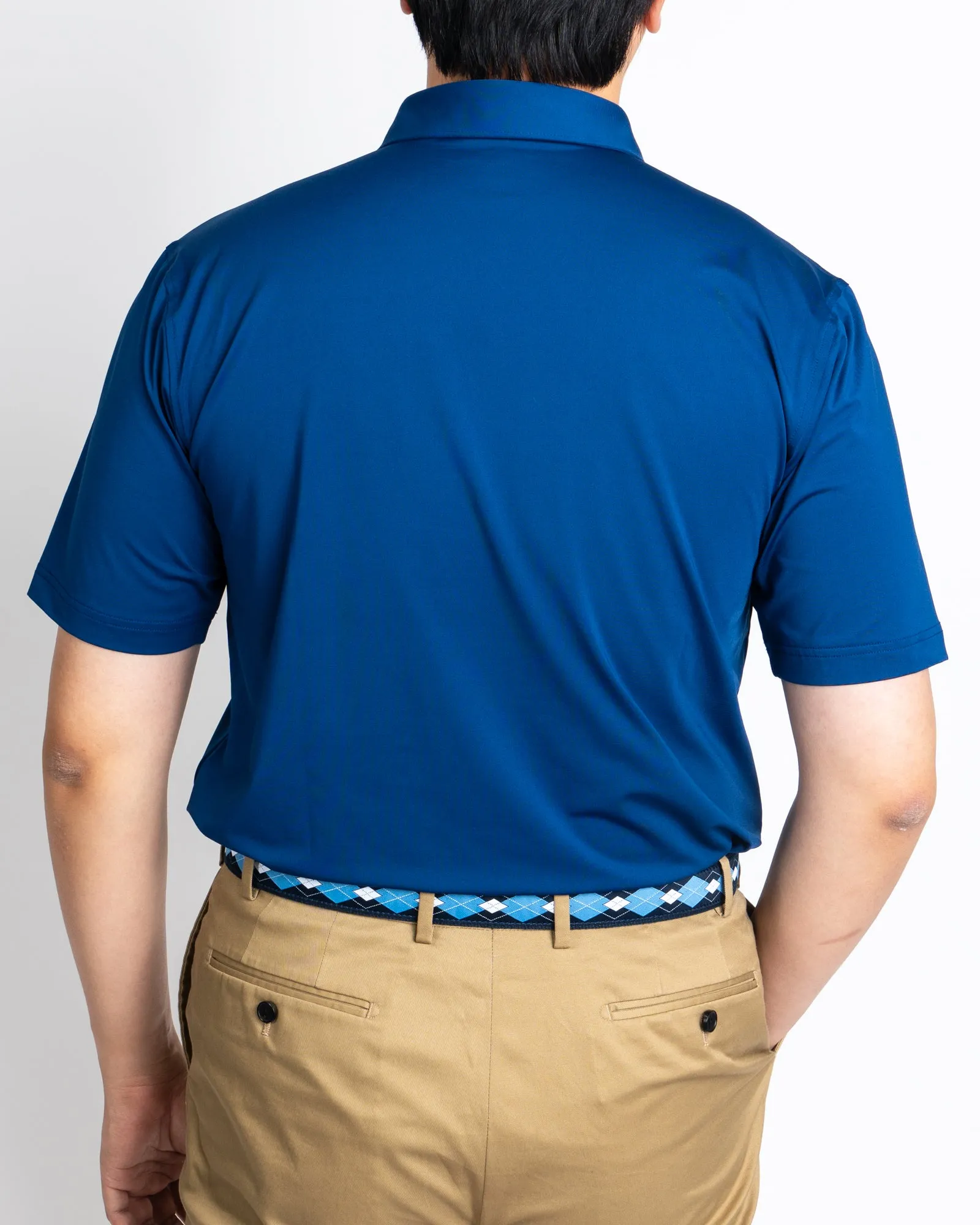 True Blues Old Well Performance Polo - Navy