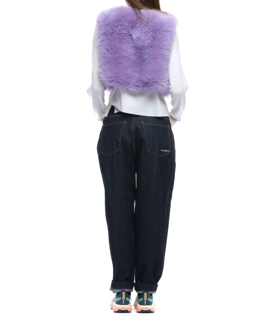 Vest for woman M650FO B0072 LILAC ALABAMA MUSE