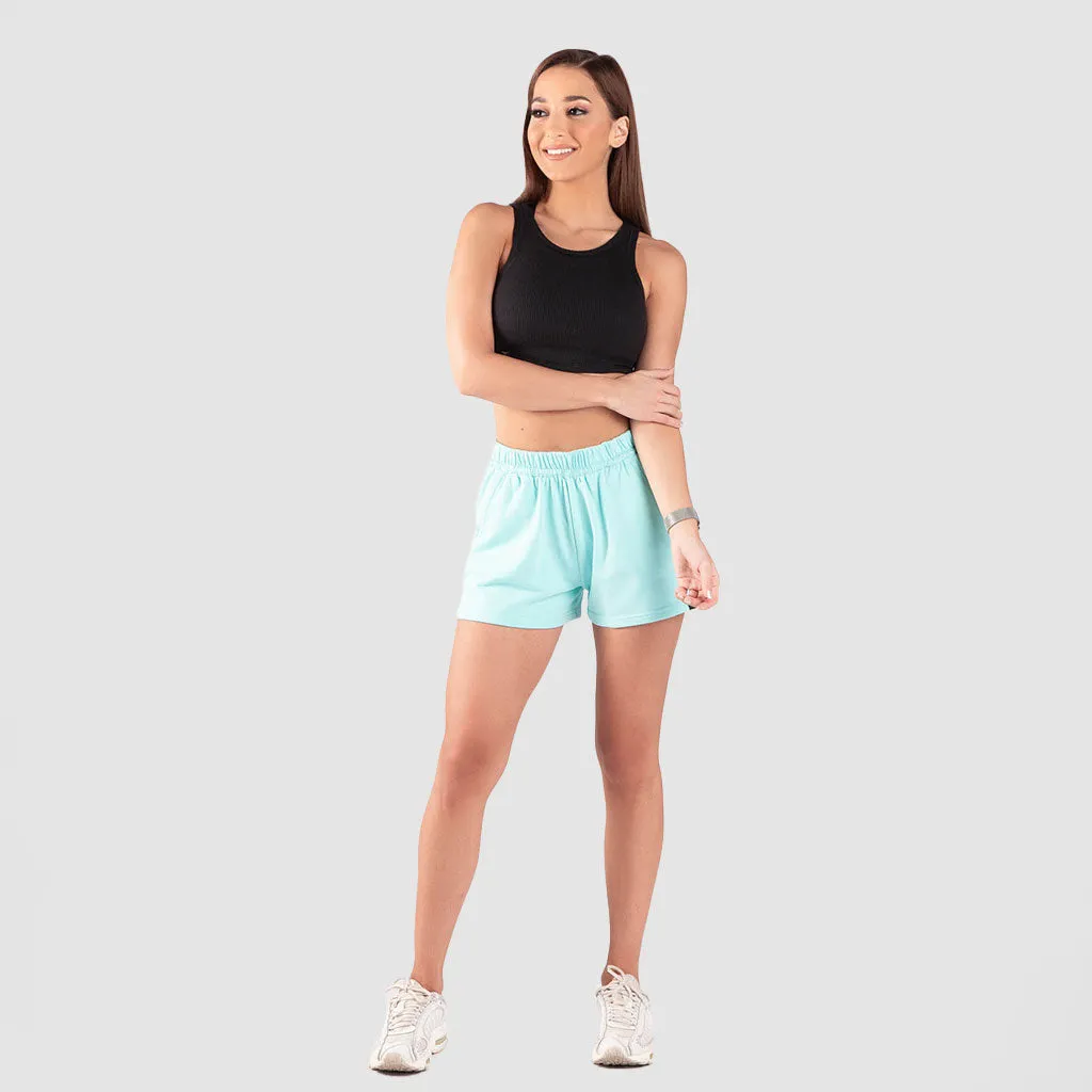 WOMEN LOTUS SHORTS(SKY-BLUE)